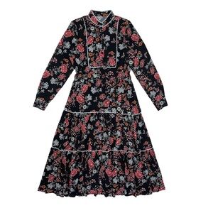 Robin Flower Print Dress By ZAIKAMOYA